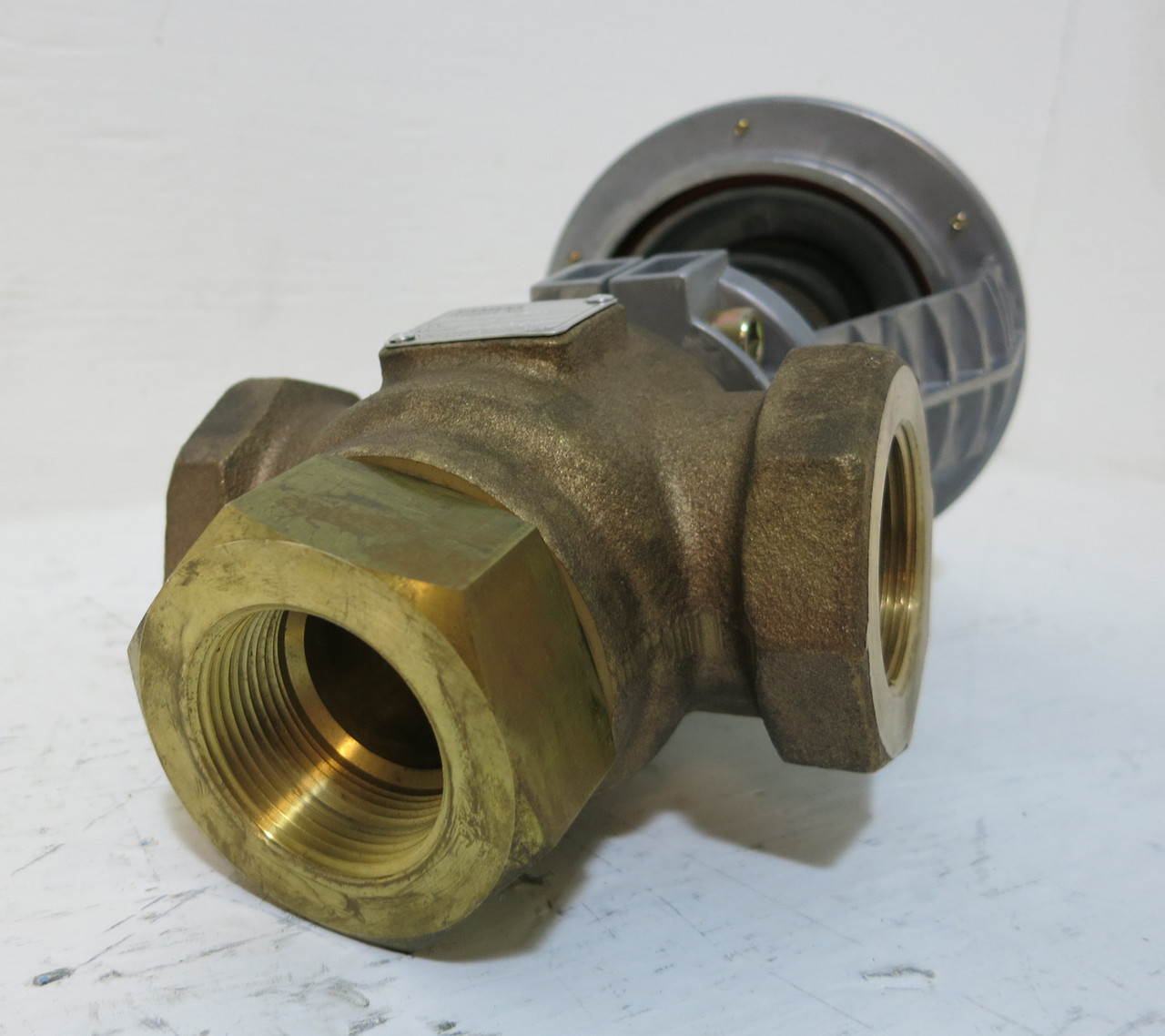 NEW Siemens 599-01082 Flowrite Valve 4" Pneumatic Actuator 5-10 PSI 599-03204 (DW5457-1)