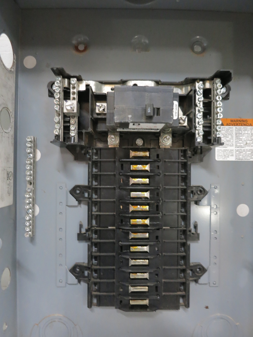 Square D QO Load Center 1PH 125A Main Breaker Panel Board 120/240V 20 Circuit 3R (DW5468-17)
