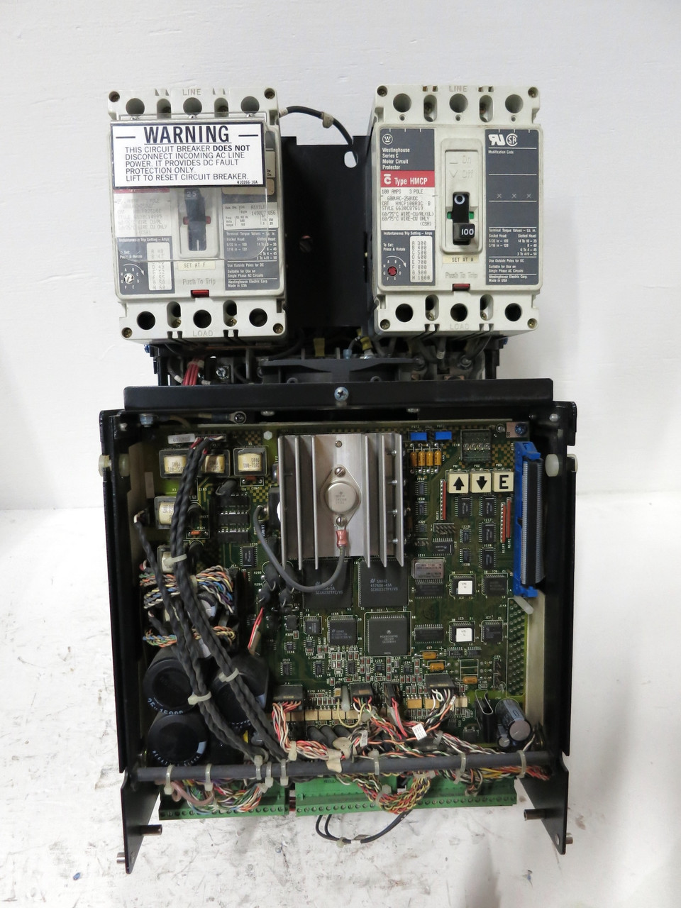 Reliance Electric 15D8400 15 HP MaxPak III VS DC Drive 15HP 460V In 500V Out (DW5466-1)