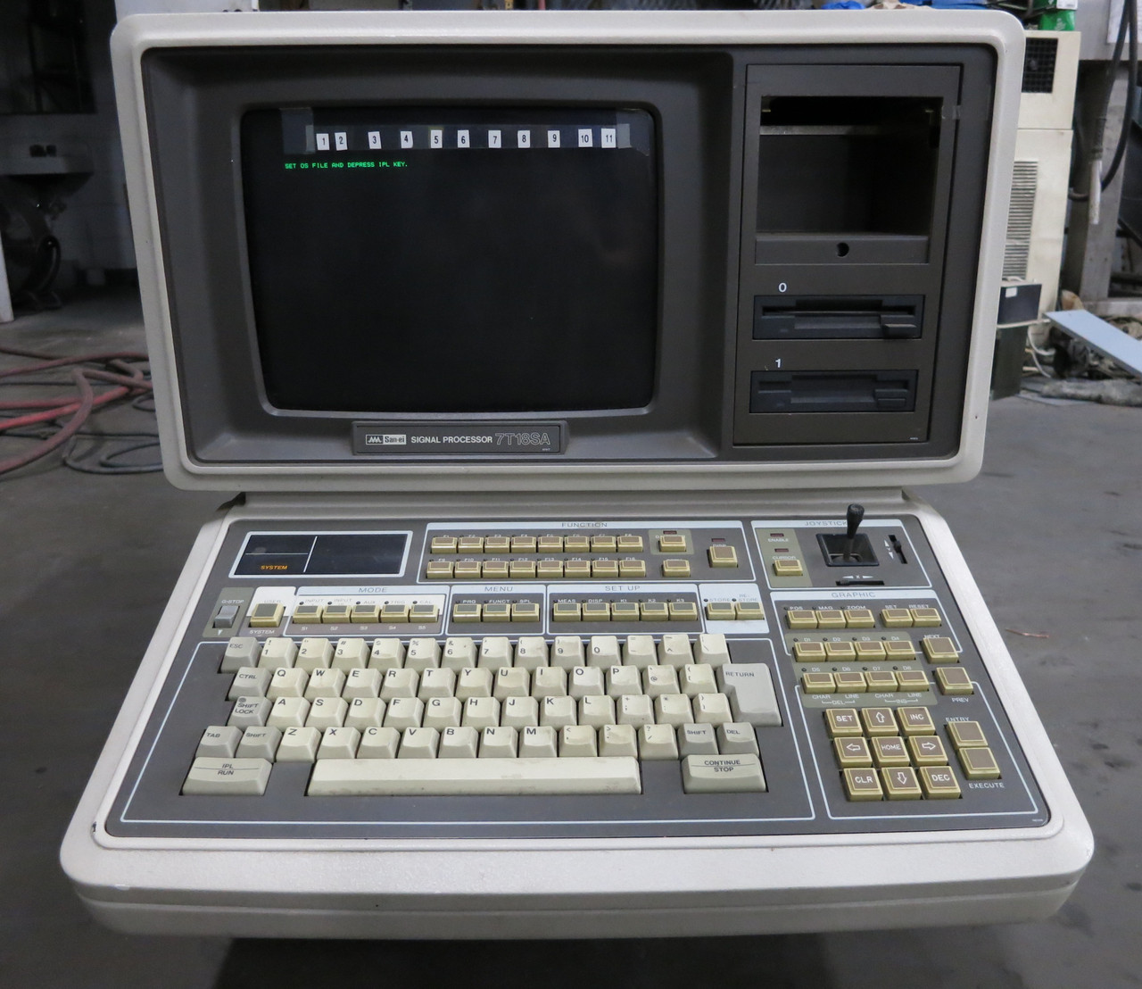 NEC San-ei 7T18SA Signal Processor Data Aquisition Recorder Computer Test 7TI8SA (DW5469-1)