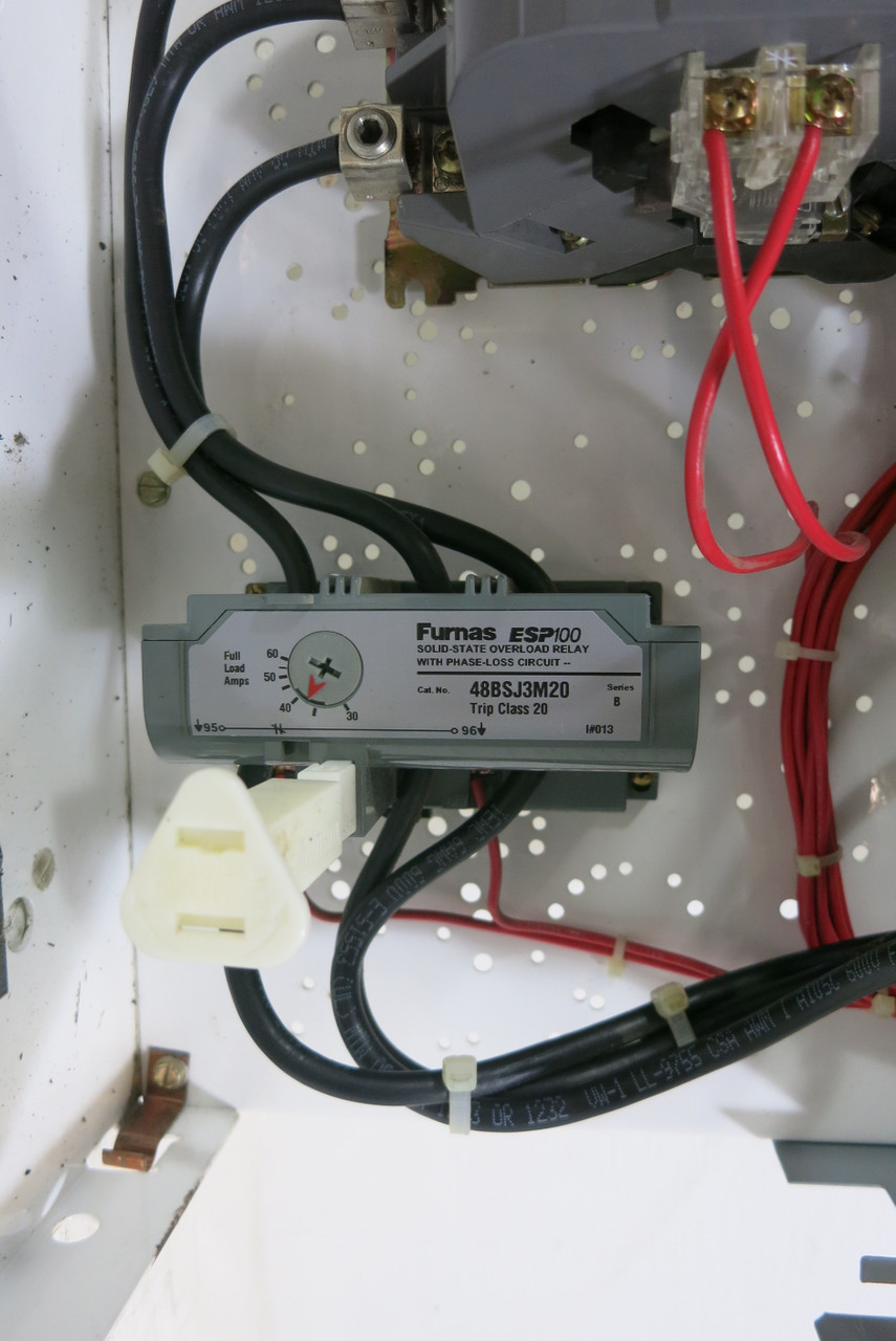 Siemens Tiastar Size 3 Starter Fused 24" MCC Bucket 100 Amp Furnas System 89 (BJ0458-1)