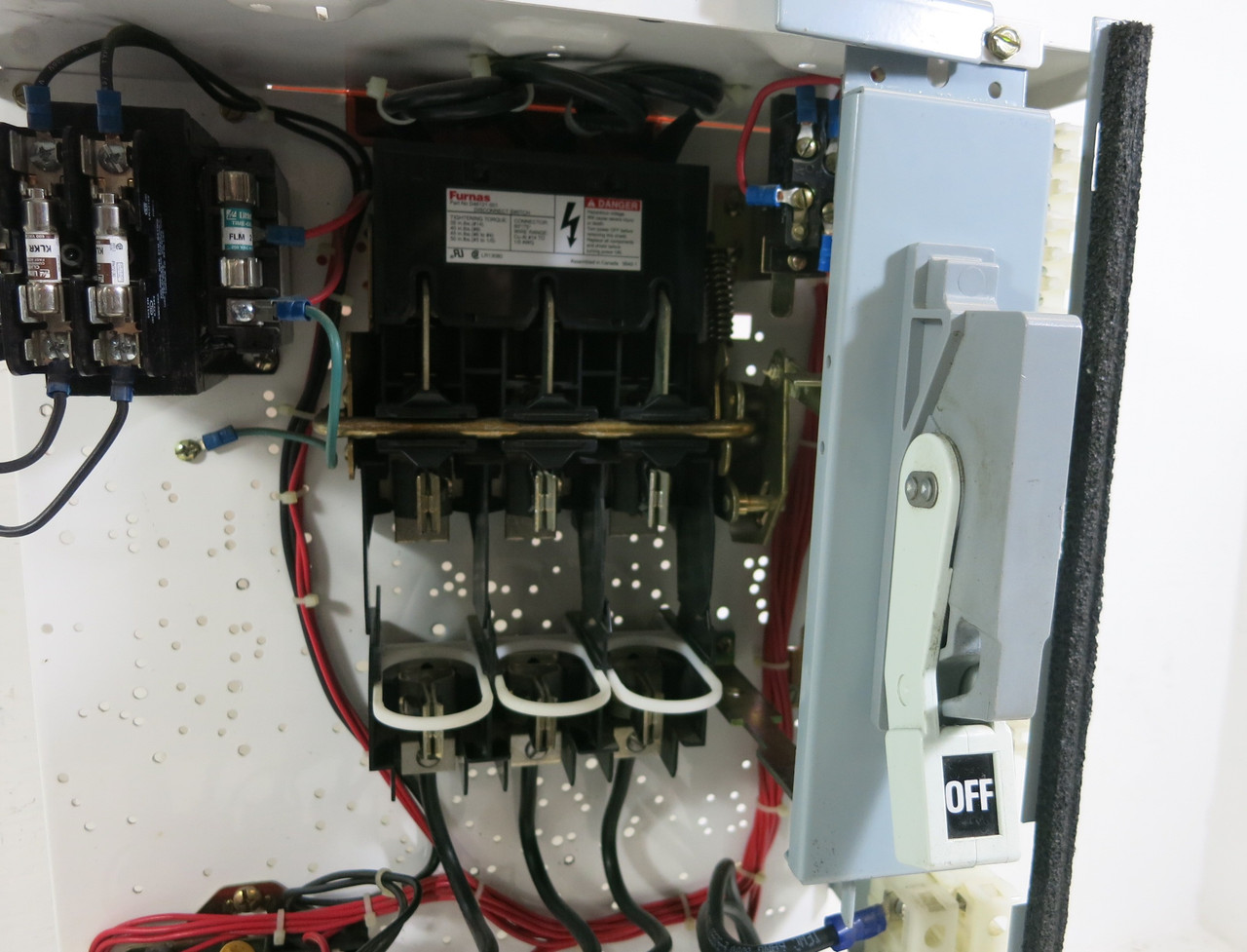 Siemens Tiastar Size 3 Starter Fused 24" MCC Bucket 100 Amp Furnas System 89 (BJ0458-1)