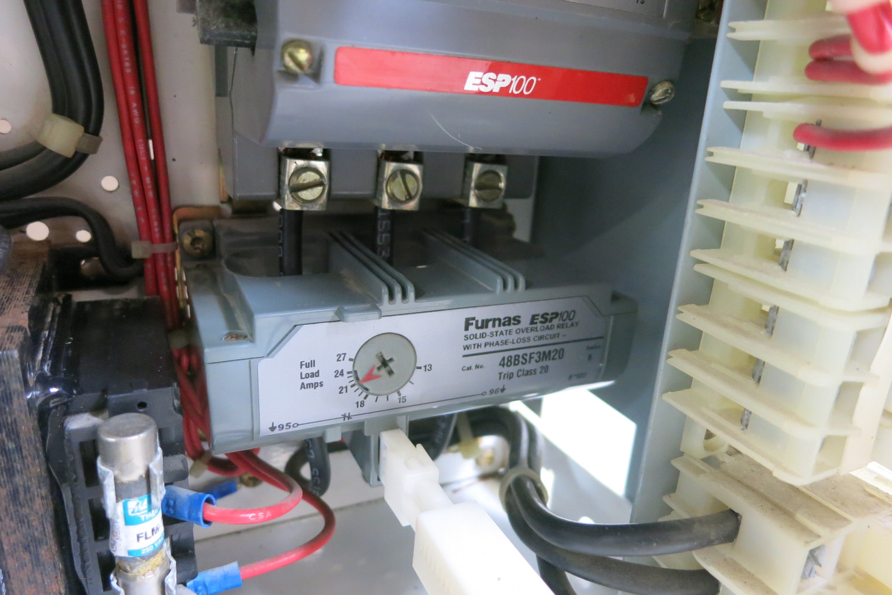 Siemens Tiastar Size 2 Starter 60A Fused 12" MCC Bucket Furnas System 89 60 Amp (BJ0460-5)