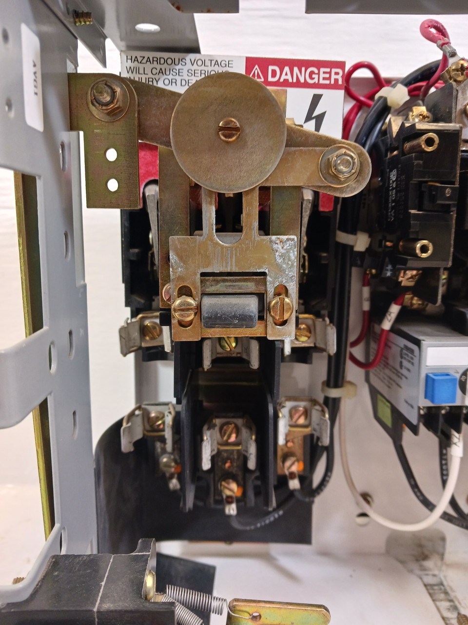 GE 8000 Size 1 Starter 30 Amp Fusible 12" MCC Bucket 30A CR306CX#0**BAT (BJ0462-9)