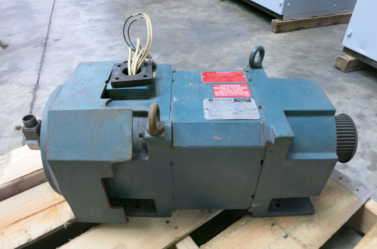 Allen Bradley 1329L 20 HP Inverter Duty Motor 460V RL2162C ENP21R0283A TEFC 20HP (DW5485-2)