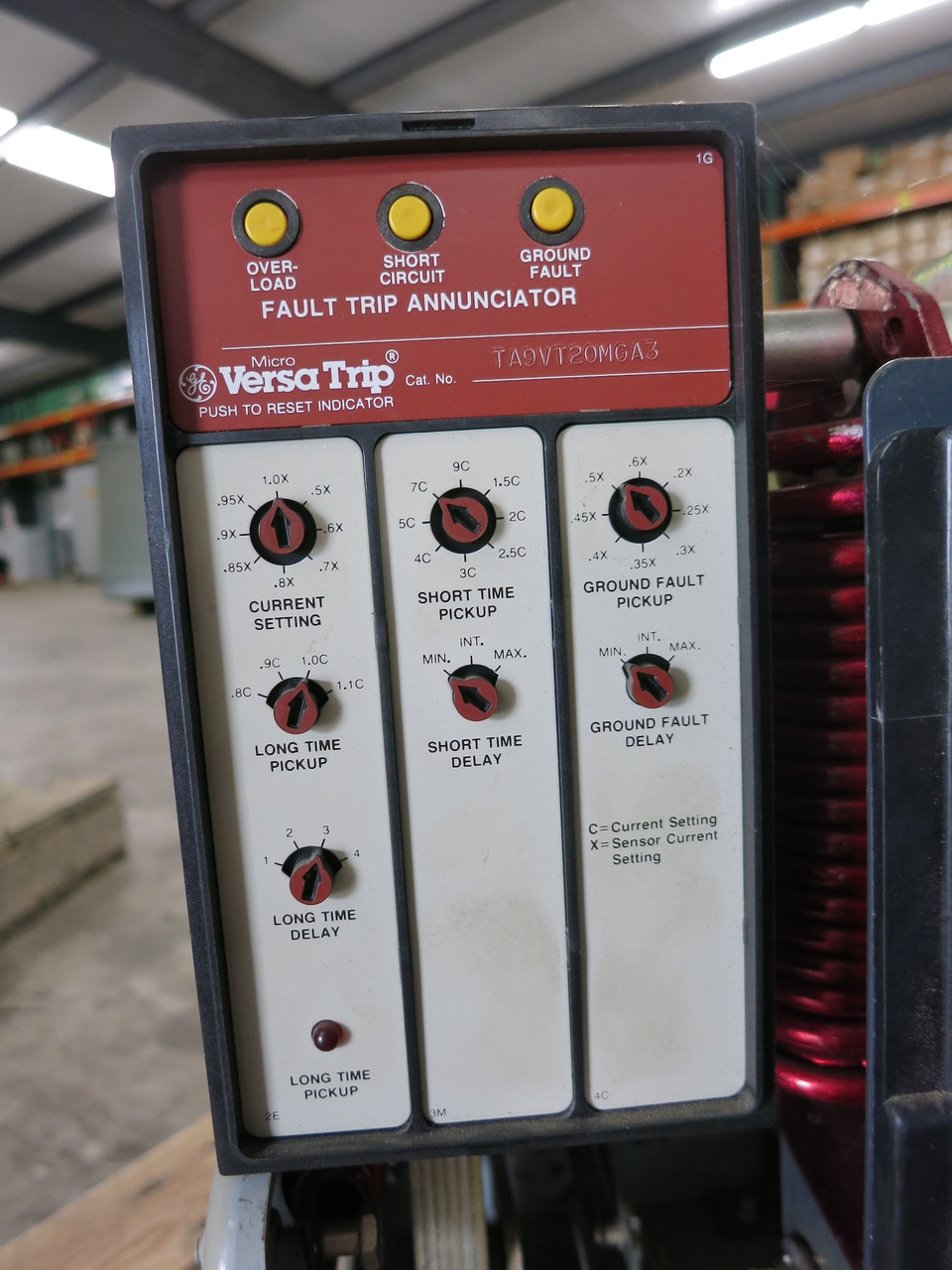 GE AKR-6D-30H 800A/600A MO Power Air Breaker TA9VT20MGA3 LSG Trip Unit 800 Amp (DW5488-3)