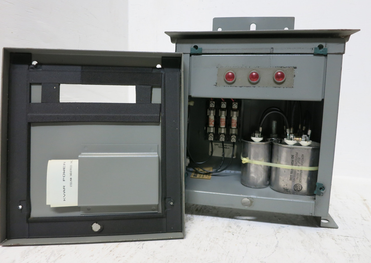 Steelman M005KVAR480F Power Factor Correction Capacitors 5 kVAR 480 V 3PH (DW5501-1)