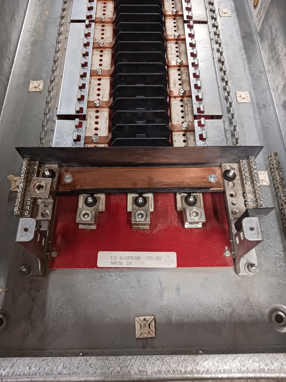 Peterson S3 225A Main Lug Panelboard 208Y/120V 3PH 4W MLO 225 Amp Siemens (BJ0476-1)