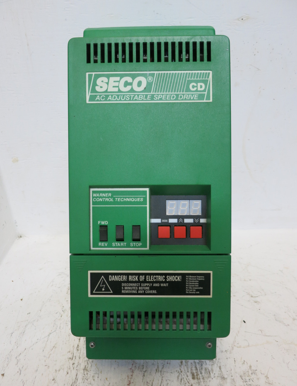 NEW SECO CD02 Variable Frequency Inverter VS Drive 2 HP 480V Warner CDO2 Speed (DW5522-1)
