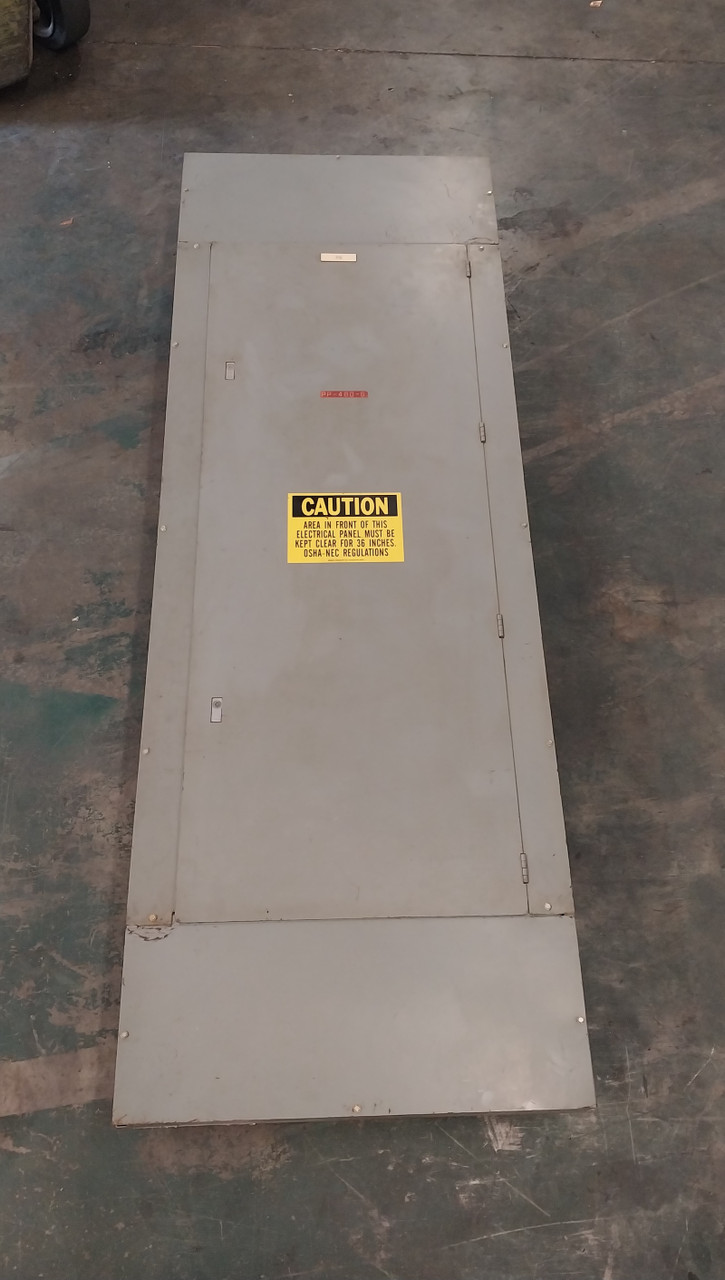 Square D 600A I-Line Main Lug Panelboard 3PH 4W 480Y/277V 600 Amp MLO Panel (BJ0480-3)