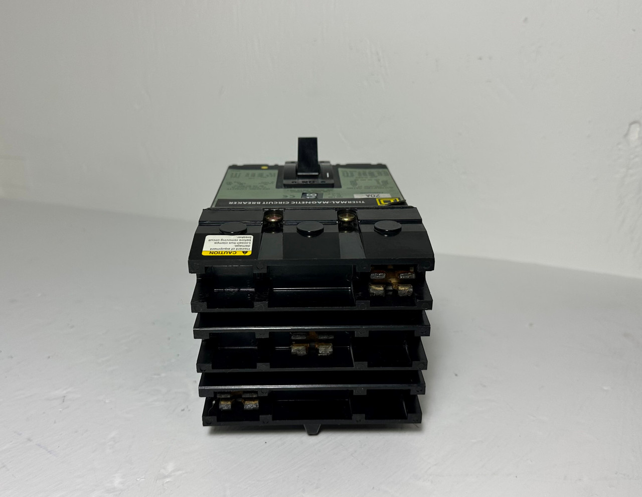 Square D I-Line FAB36020 20A Circuit Breaker 480/600V 3 Pole Type FAB S2 20 Amp (EM4775-7)