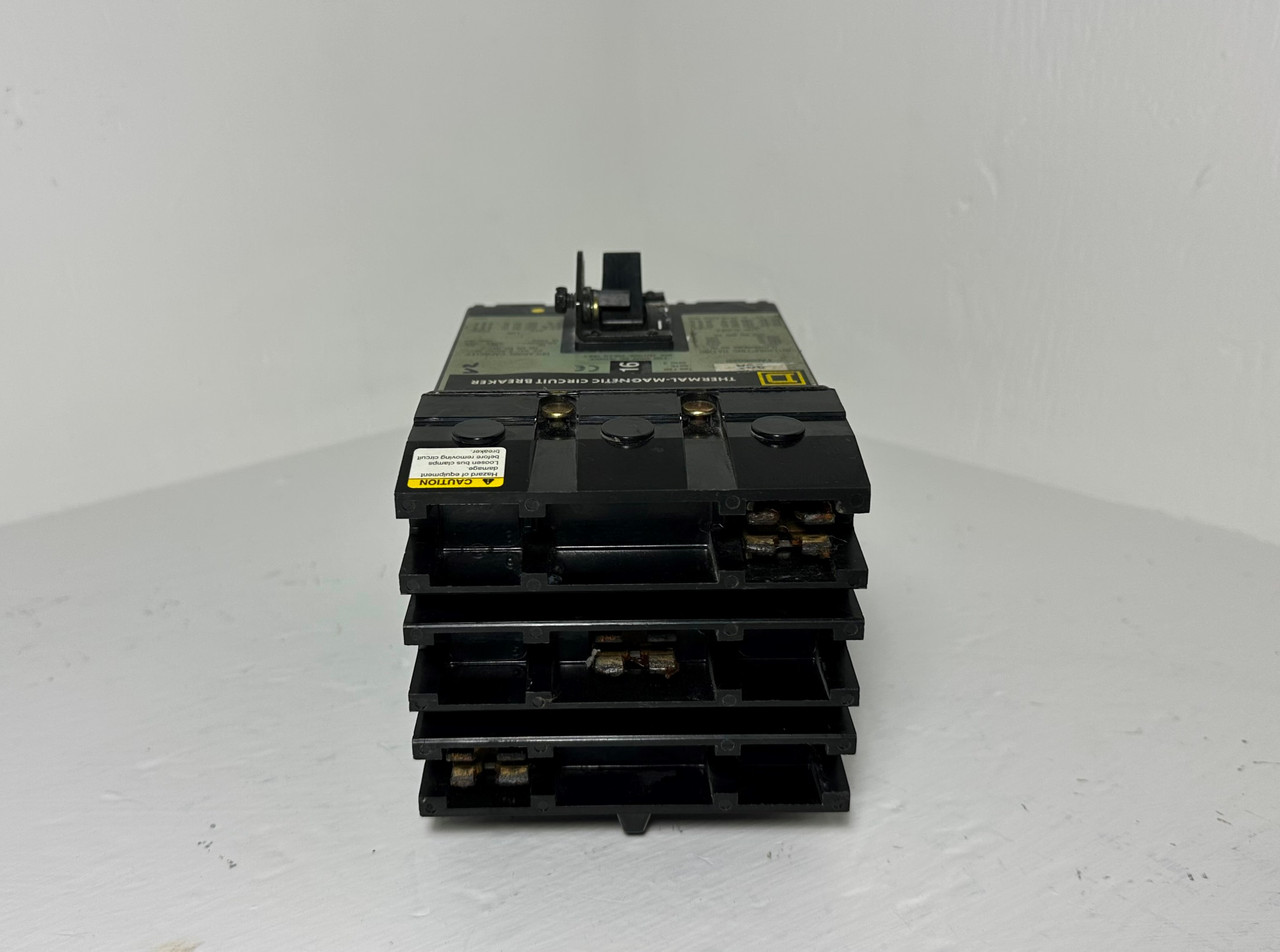 Square D I-Line FAB36020 20A Circuit Breaker 480/600V 3P FAB S2 20 Amp bad label (EM4777-10)