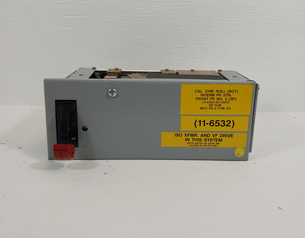 GE 8000 60A Fusible 6" MCC Feeder Bucket 60 Amp (BJ0492-5)