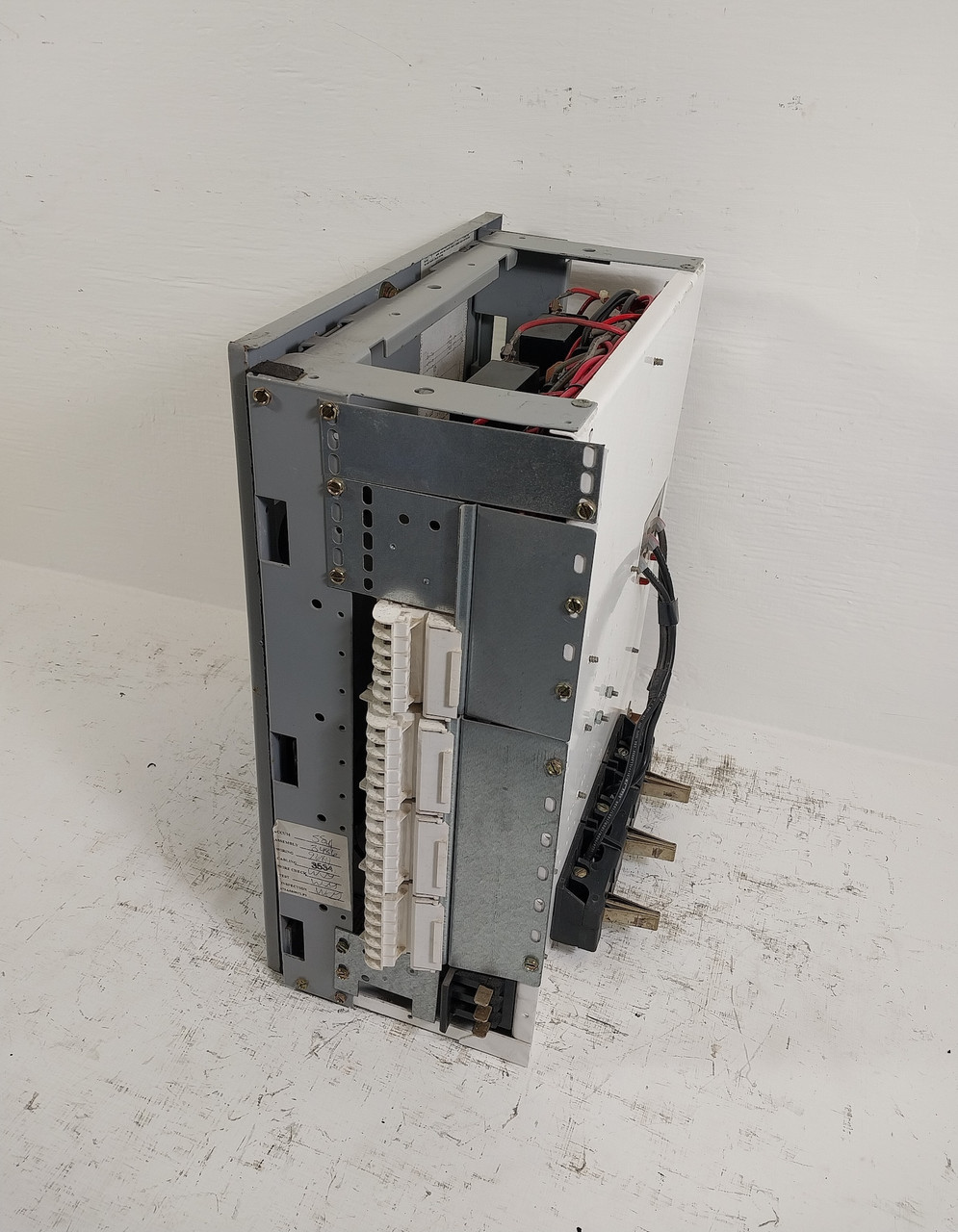 GE 8000 Size 1 Reversing Starter 30A Fusible 18" MCC Bucket 30 Amp CR306 Flawed (BJ0494-1)