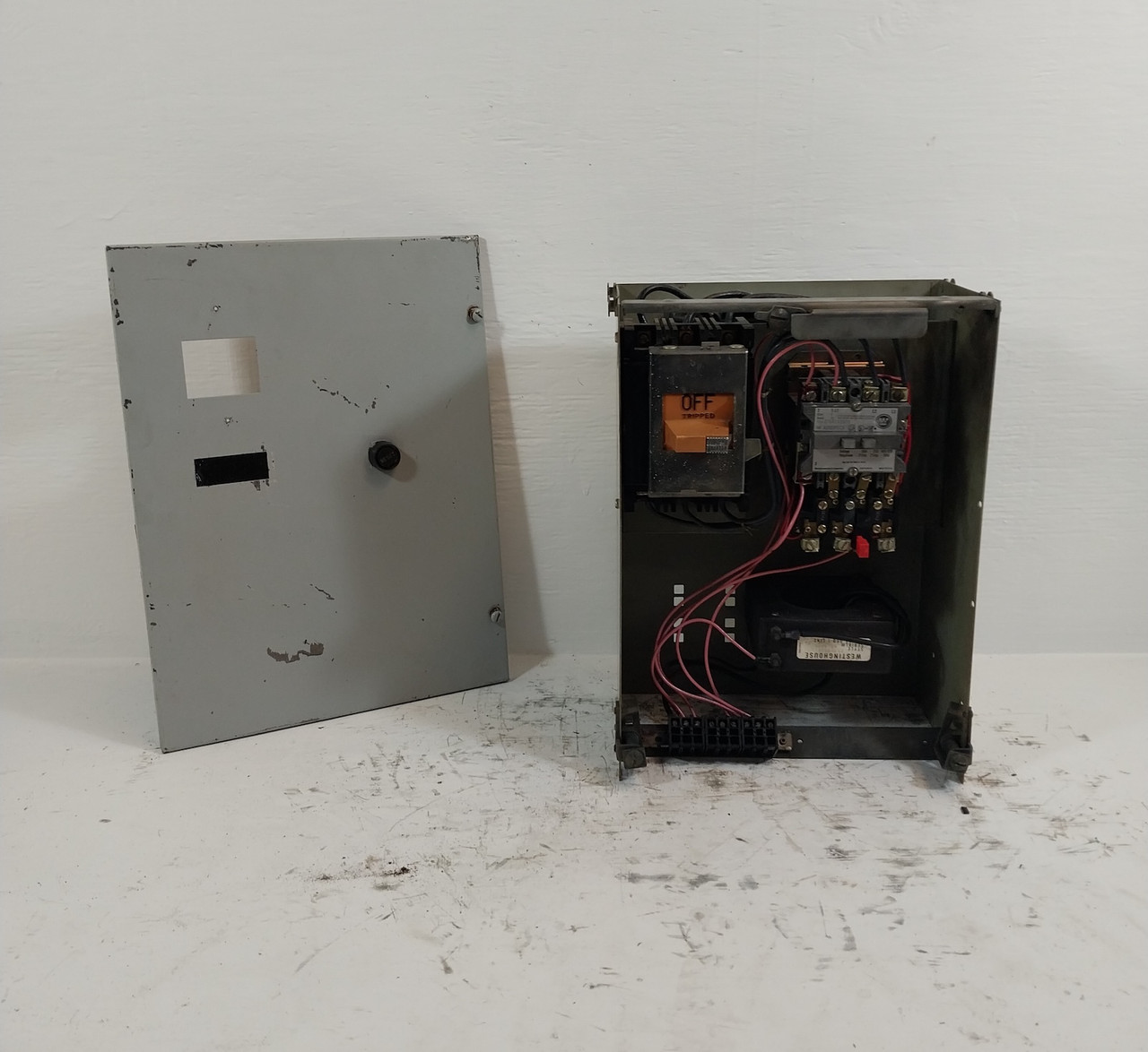 Westinghouse Type W Size 1 Starter 40A 18" Breaker MCC Bucket 40 Amp A200 FB (BJ0518-1)