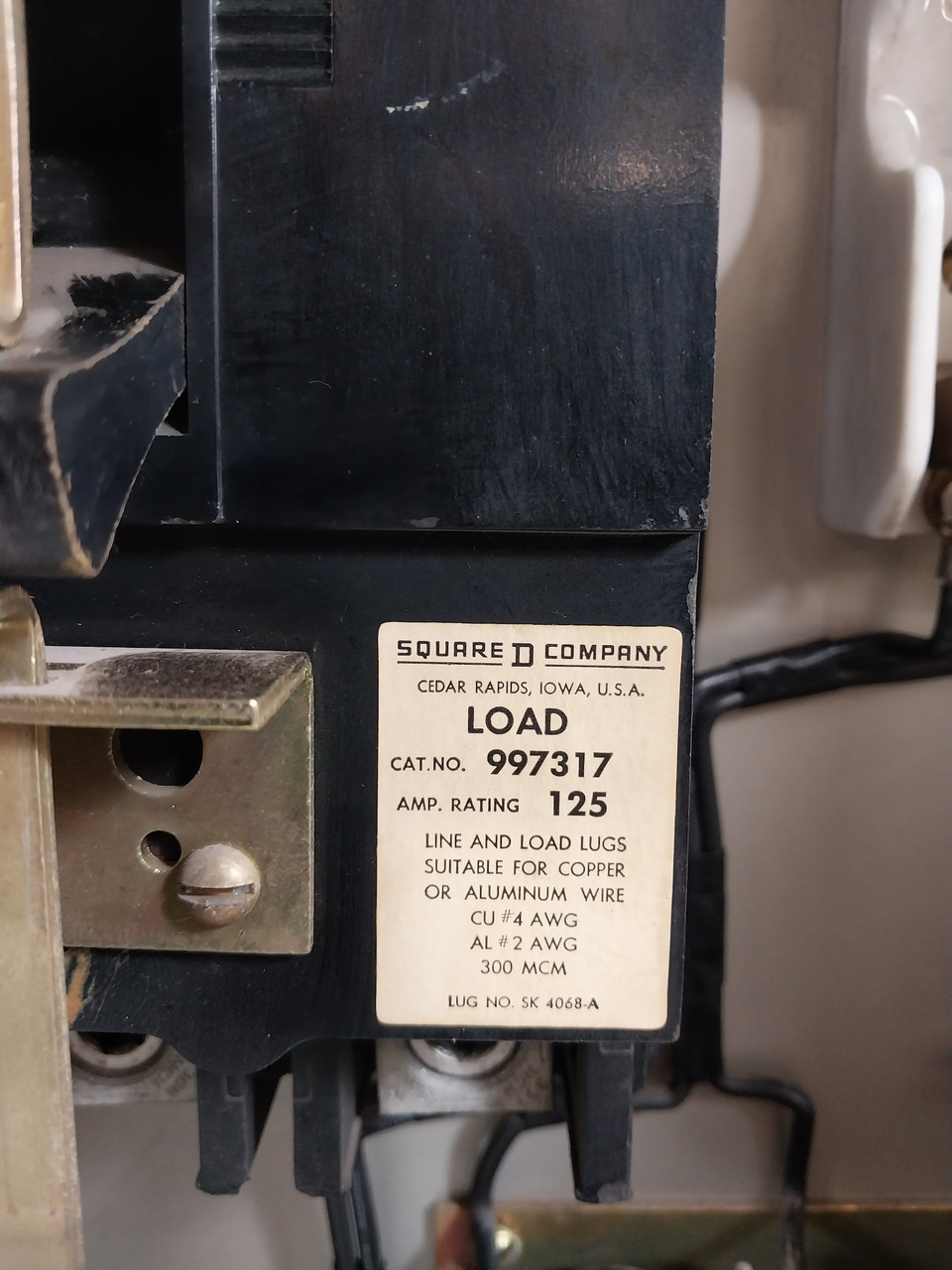 Square D Model 3 125A Breaker Size 3 Starter 30" MCC Bucket 125 Amp Class 8999 (BJ0527-1)