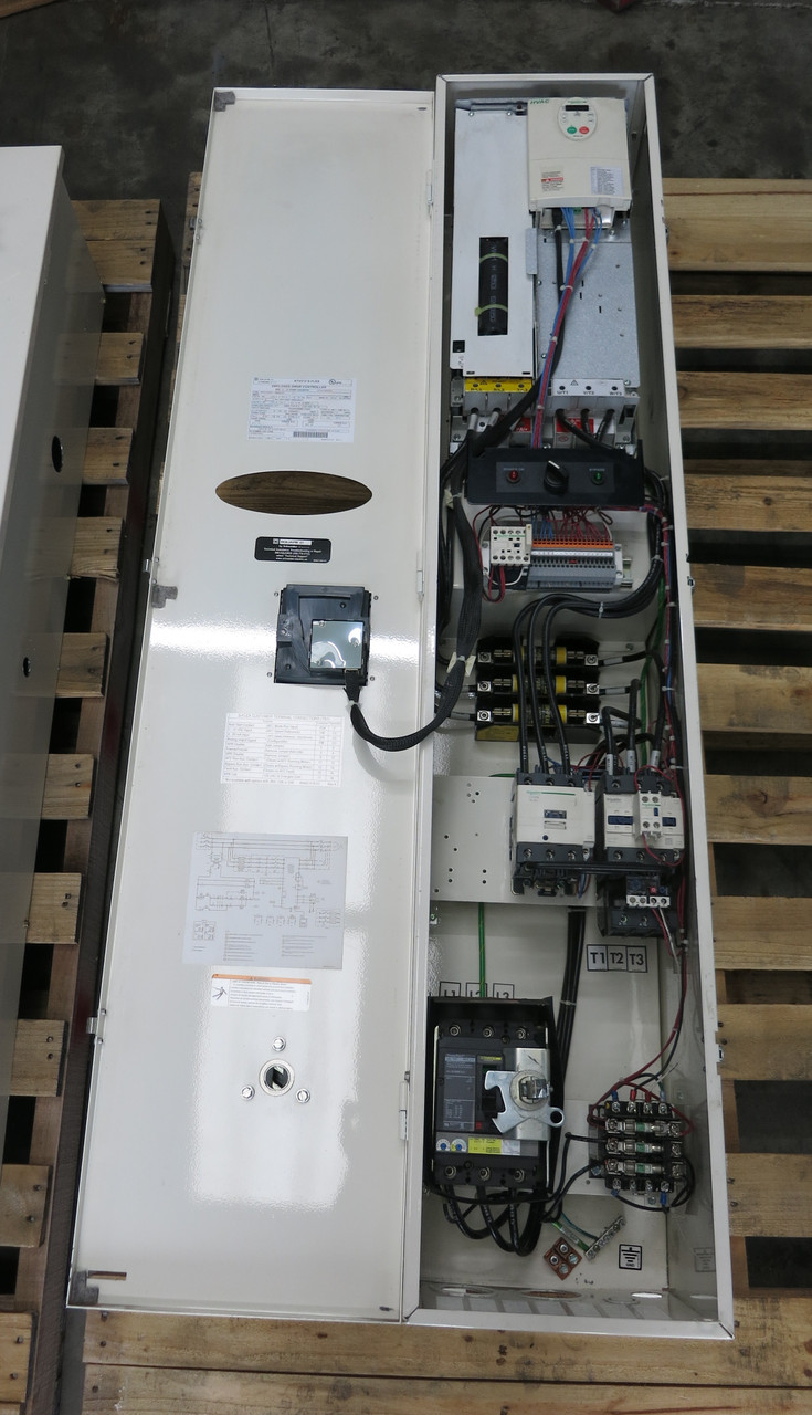 Square D ATV212 S-Flex VS Drive Controller 60 HP Enclosed VFD SFD212QG4Y 460V (DW5643-2)