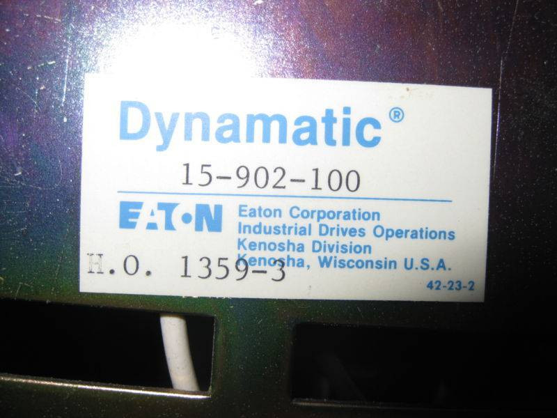 Eaton CH 15-902-100 7.5 HP 480VAC VS Dynamatic Drive Series E PWM Cutler Hammer (EBI1210-2)