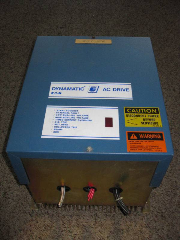 Eaton CH 15-902-100 7.5 HP 480VAC VS Dynamatic Drive Series E PWM Cutler Hammer (EBI1210-2)