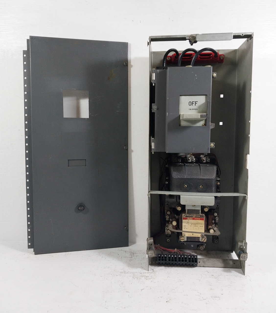 Image of Westinghouse Type W Size 4 Starter 150A Breaker 30" MCC Bucket 150 Amp