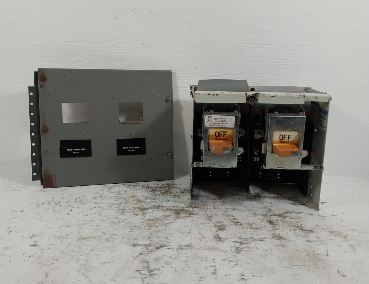 Westinghouse Type W 60A Dual Fusible 12" Feeder MCC Bucket 60 Amp (BJ0551-3)