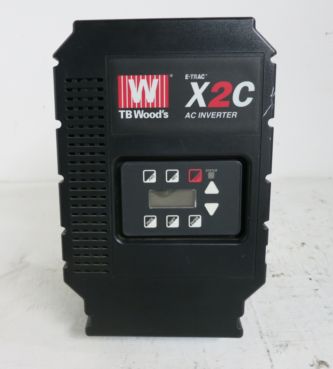 TB Wood's E-Trac X2C4007-5B 7.5 HP AC VS Drive Micro-Inverter 460V X2C 14.3A (DW5688-2)