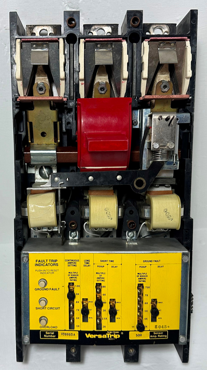 GE THJS3605DGA3 500A LSG Circuit Breaker THJS3605 500 Amp 600V General Electric (EM4849-1)