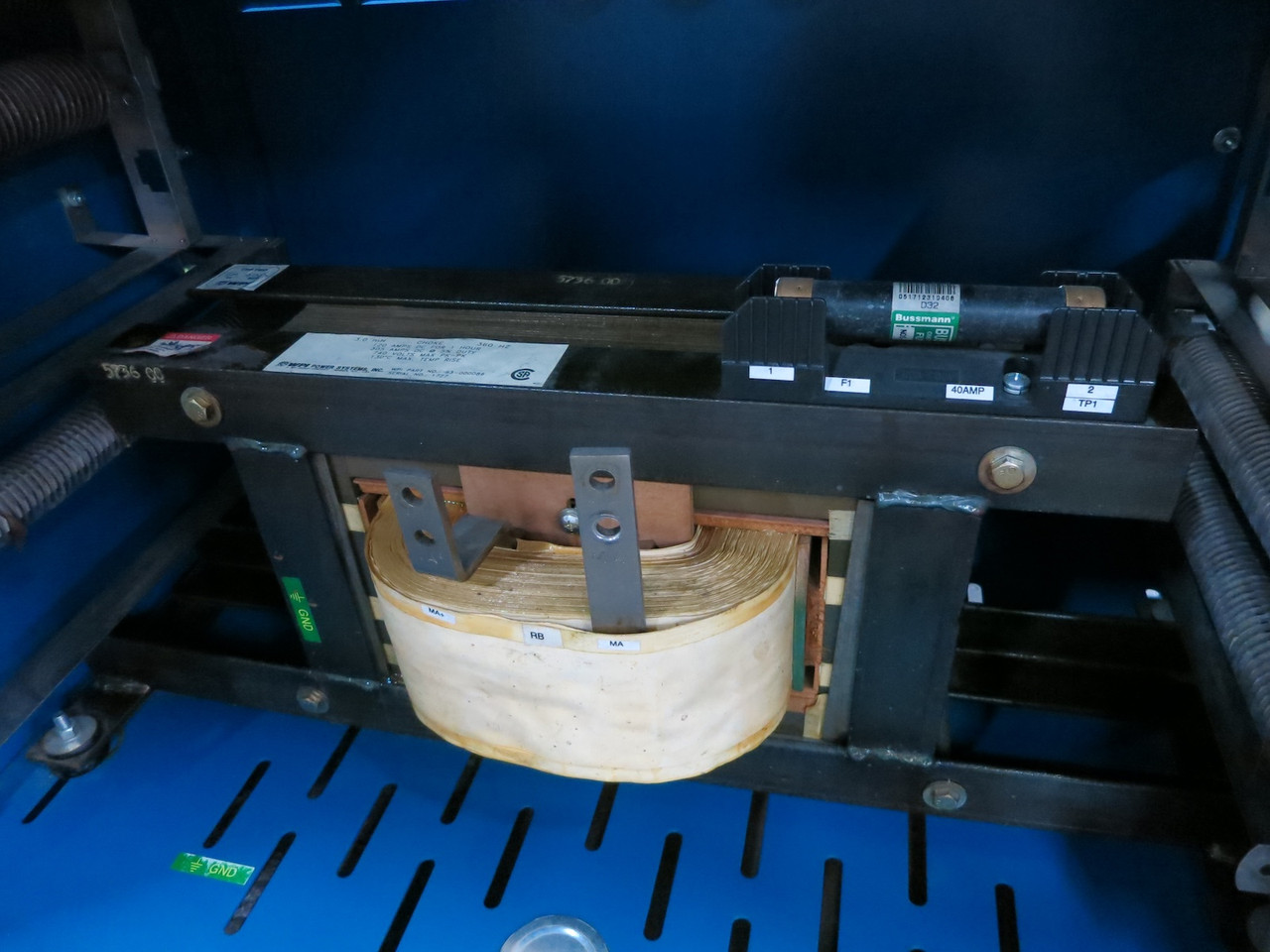 WPI 63-000086 DC Choke 3.0 mH 360 Hz 120/305A 740V Output Filter (DW5701-2)