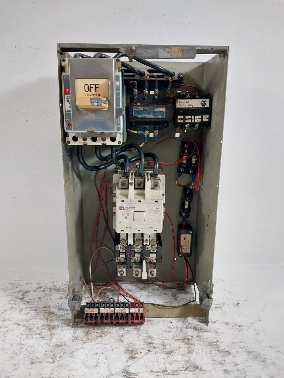 Westinghouse Type W Size 4 Starter 150A Breaker 24" MCC Bucket 150 Amp HMCP (BJ0561-1)