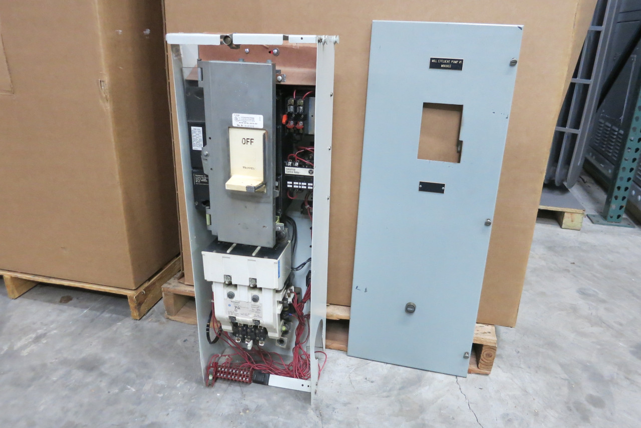 Image of Westinghouse Type W Size 5 Starter 400 Amp Breaker 36" MCC Bucket 400A LA3400F