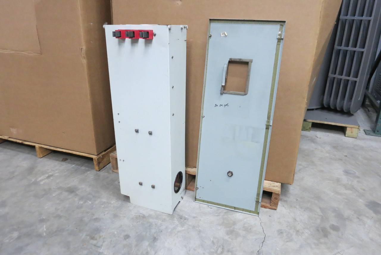 Westinghouse Type W Size 5 Starter 400 Amp Breaker 36" MCC Bucket 400A LA3400F (BJ0565-2)