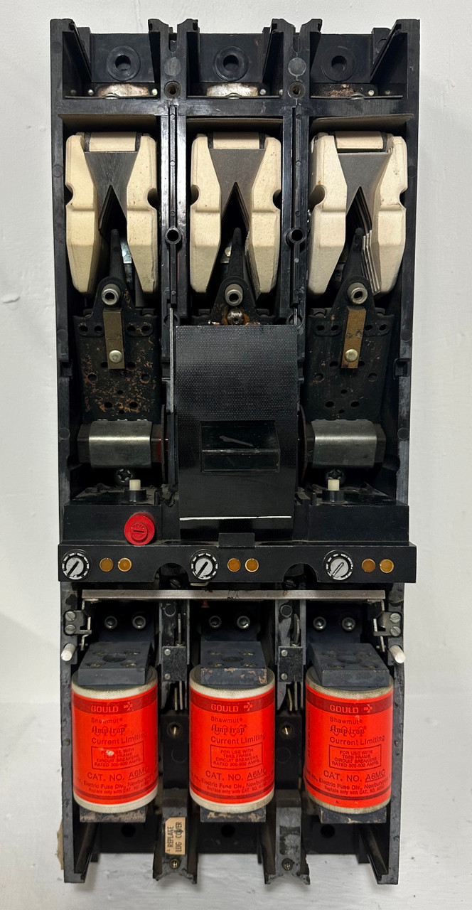 GE TBC63600J14L 400A Mag-Break Circuit Breaker 600V 3P 600 Amp General Electric (EM4857-1)