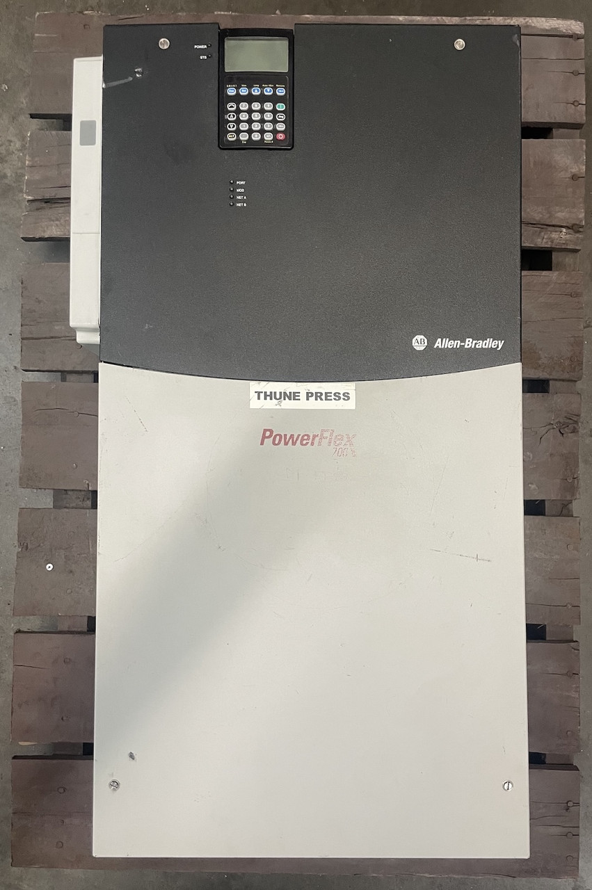 Allen Bradley 20DJ248A3ENNACANE 200 HP PowerFlex 700 AC VS Drive 650V DC Input (PM3222-2)