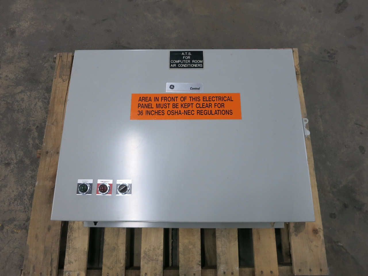 Image of GE CR360TD518NC**AAB 100A Automatic Transfer Panel 3PH 100 Amp Lighting