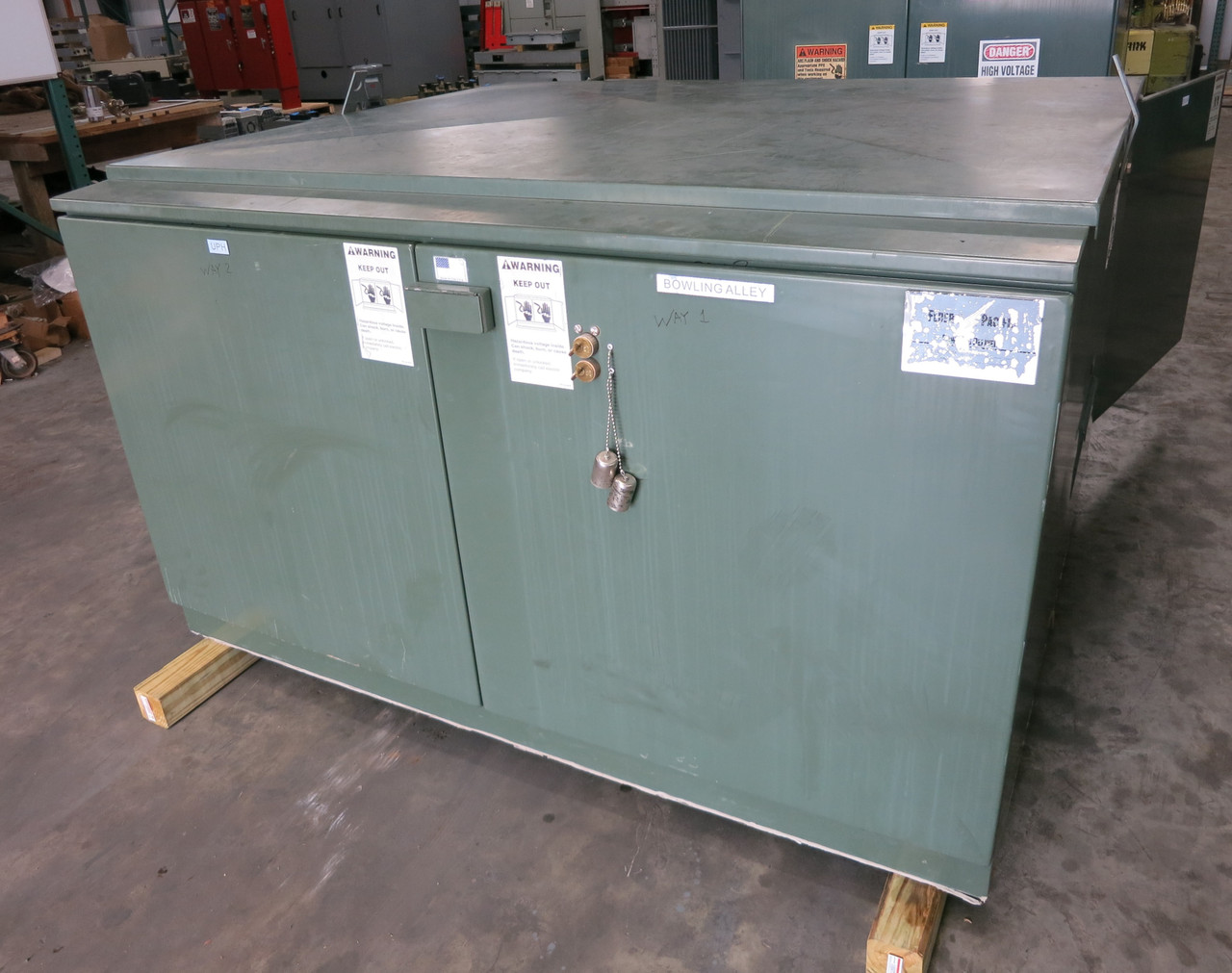 FPE 17kV 600A Pad-Mount PSE-9 High Voltage HV Switch 4 Compartment 14.4kV 3R (DW5728-1)