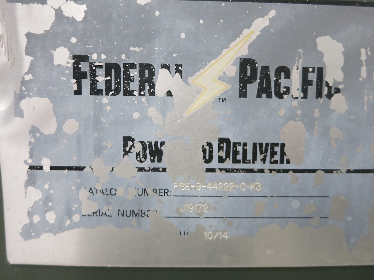 FPE 17kV 600A Pad-Mount PSE-9 High Voltage HV Switch 4 Compartment 14.4kV 3R (DW5728-1)