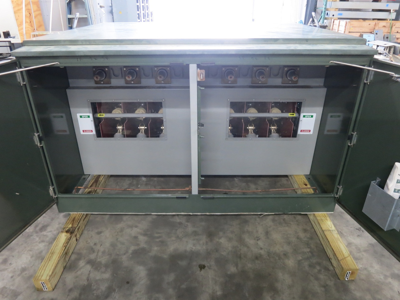 FPE 17kV 600A Pad-Mount PSE-9 High Voltage HV Switch 4 Compartment 14.4kV 3R (DW5728-1)
