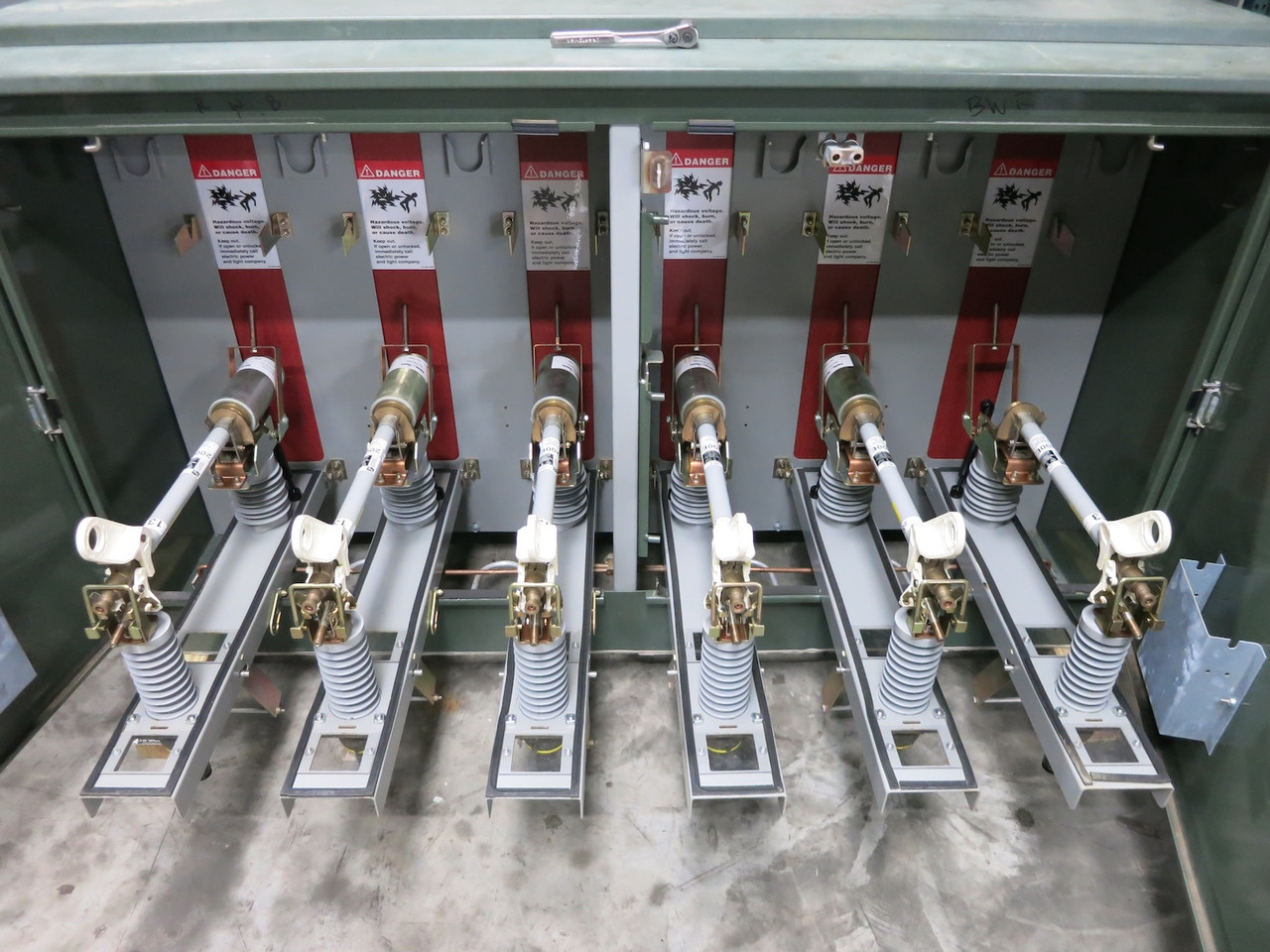 FPE 17kV 600A Pad-Mount PSE-9 High Voltage HV Switch 4 Compartment 14.4kV 3R (DW5728-1)