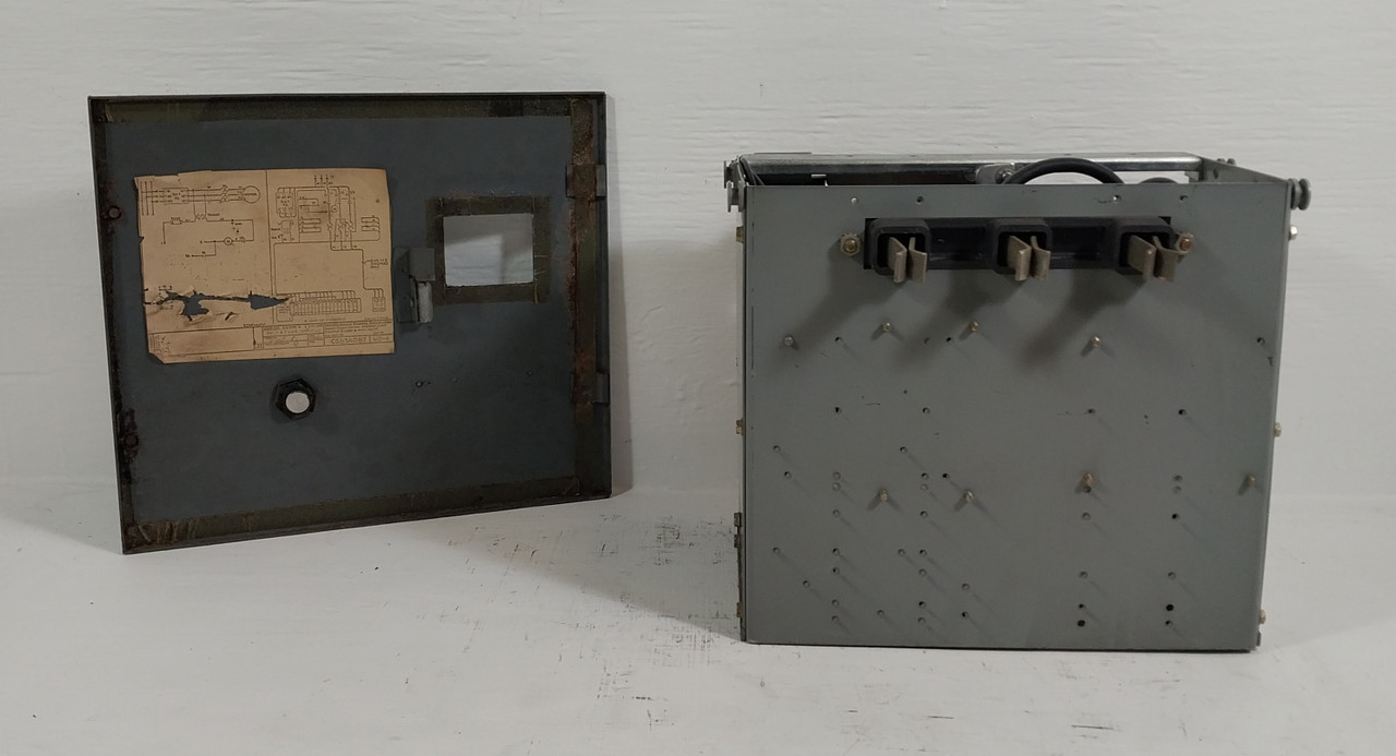 Westinghouse Type W Size 2 Starter 40A Breaker 12" MCC Bucket 40 Amp A200 (BJ0579-3)