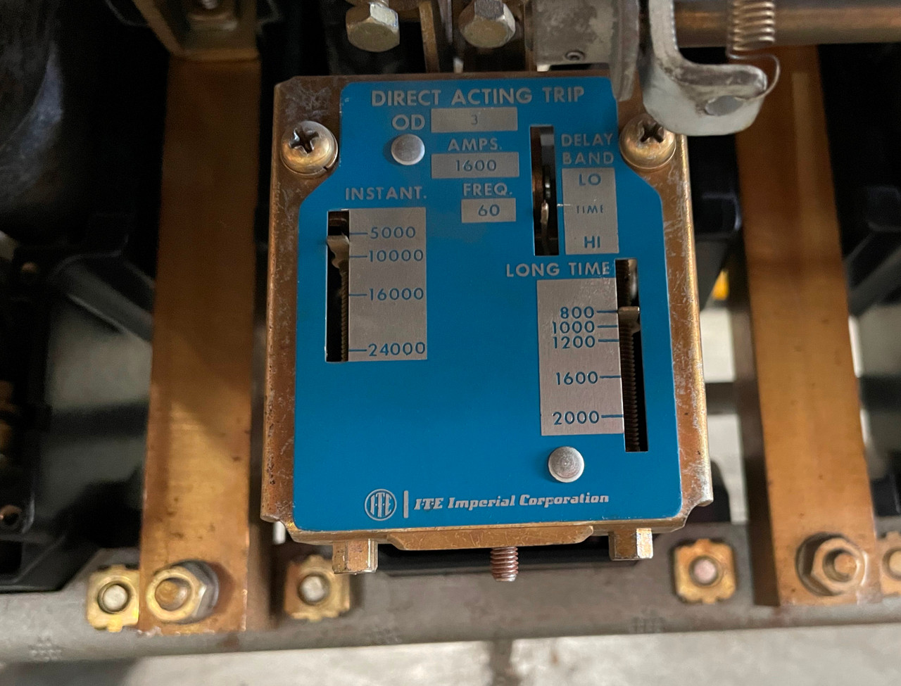 ITE K-DON-1600 1600A Fused Power Circuit Breaker KDON 1600 Amp LI OD-3 Trip (DW5785-1)