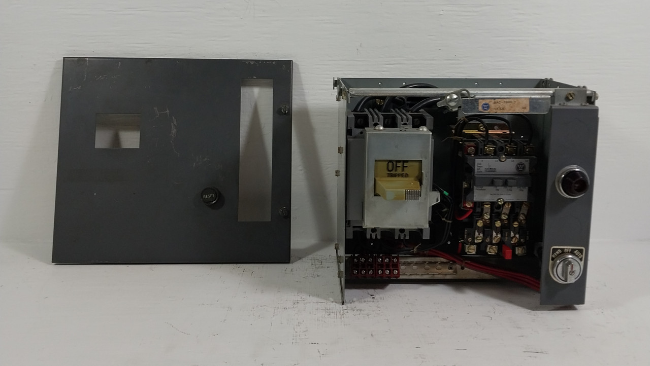 Westinghouse Type W Size 1 Starter 15A Breaker 12" MCC Bucket 15 Amp (BJ0591-3)