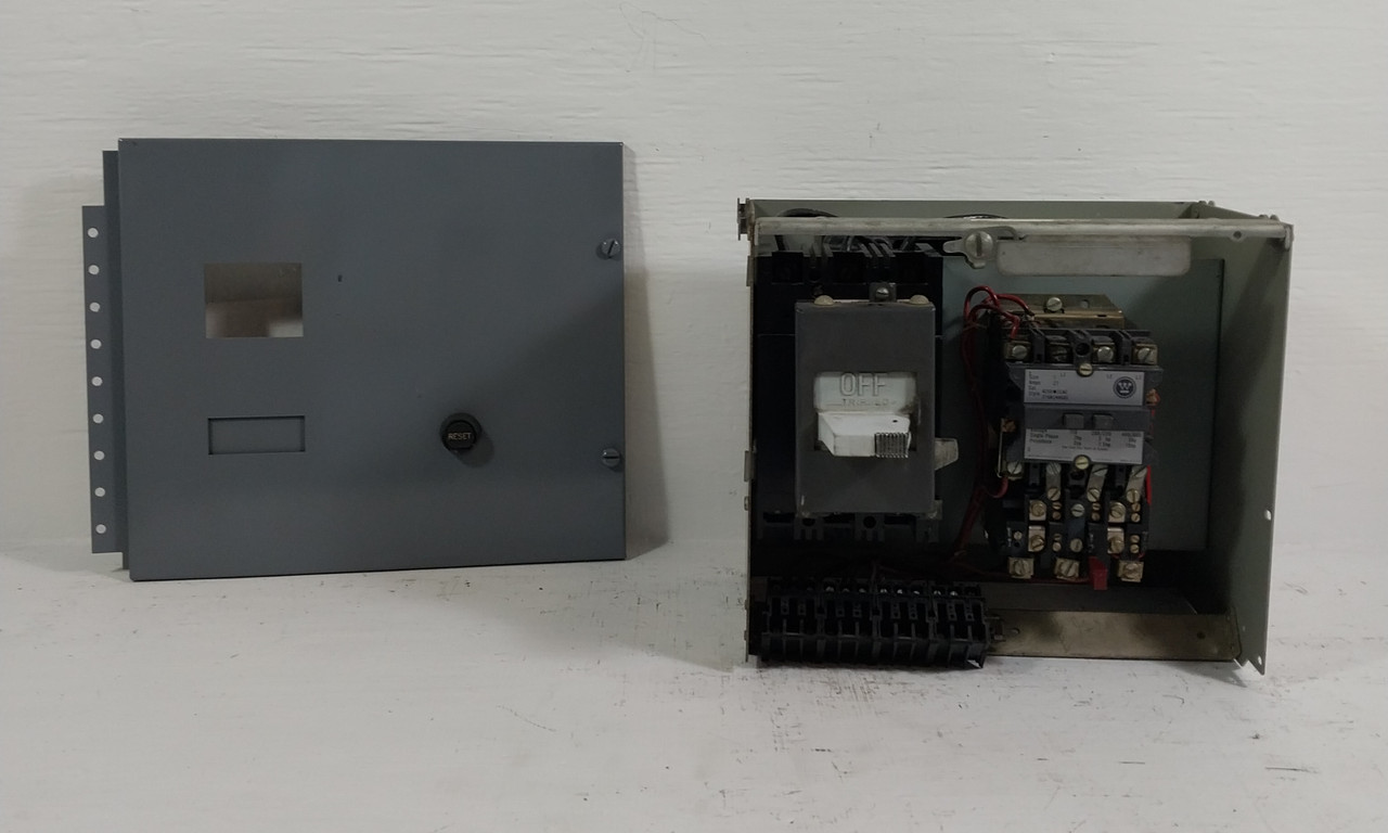 Image of Westinghouse Type W Size 1 Starter 70A Breaker MCC Bucket 12" 70 Amp