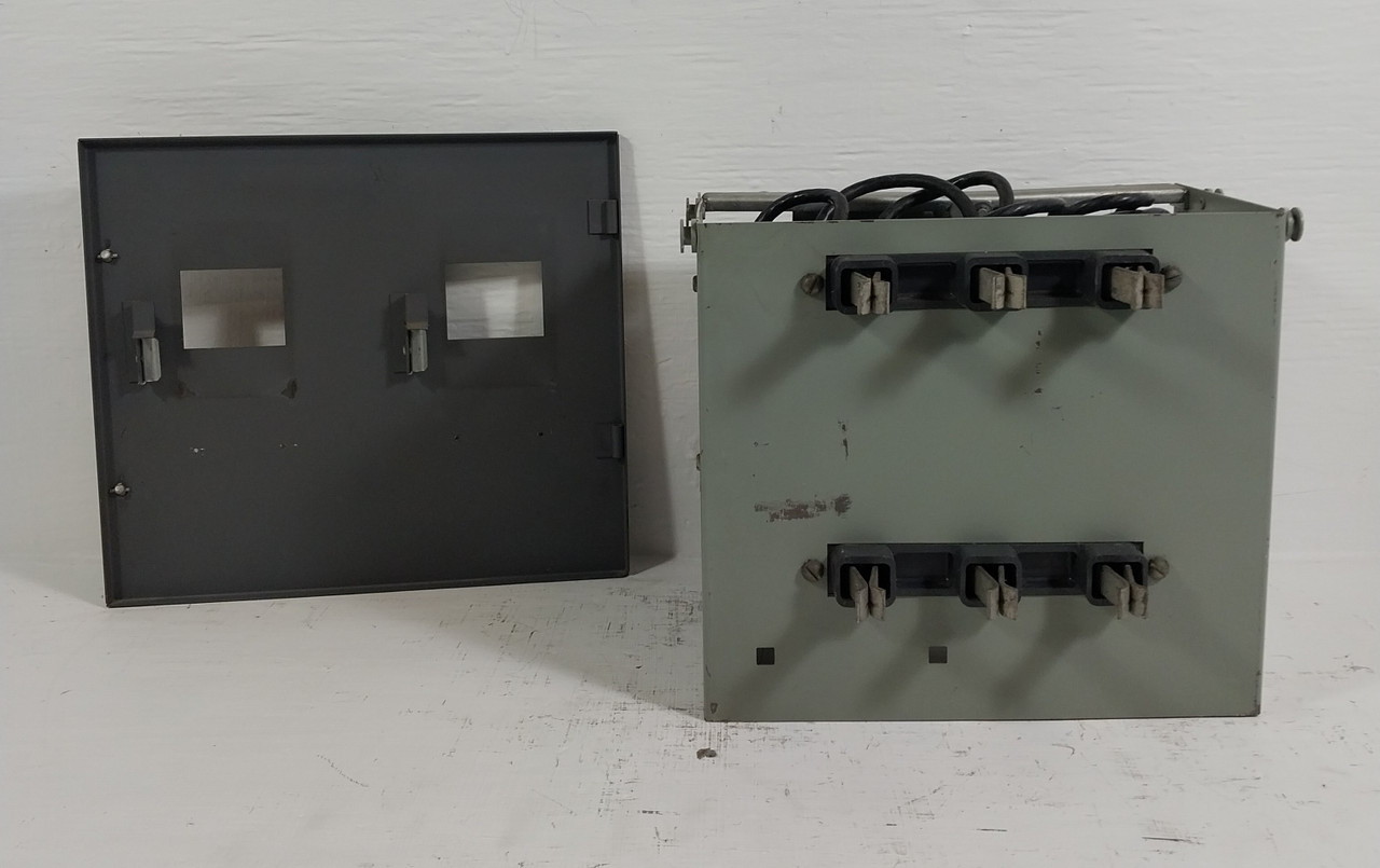 Westinghouse Type W 15/50 Amp 12" Breaker Type Dual Feeder MCC Bucket 15A/50A FA (BJ0593-1)