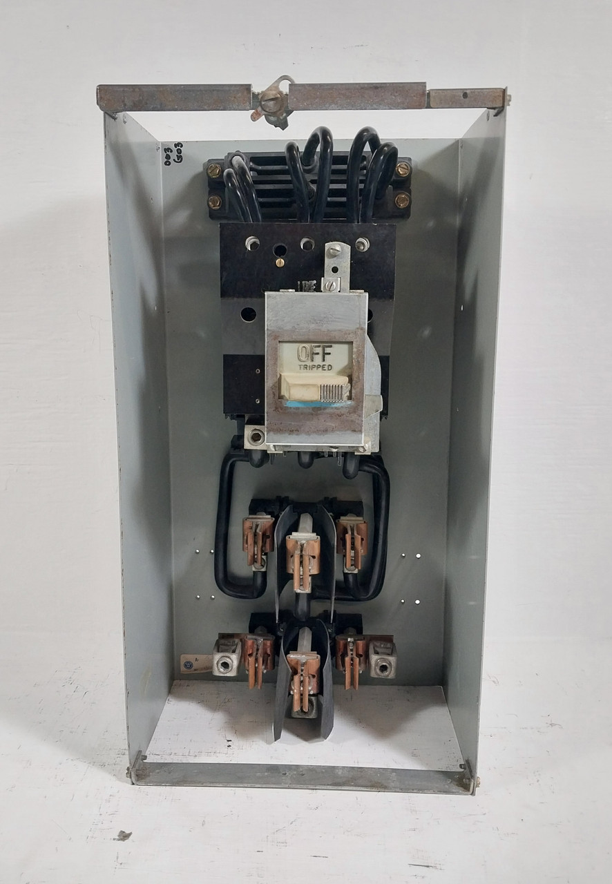 Westinghouse Type W 200 Amp Fusible Type 24" Feeder MCC MCCB Bucket Fused 200A (BJ0592-8)