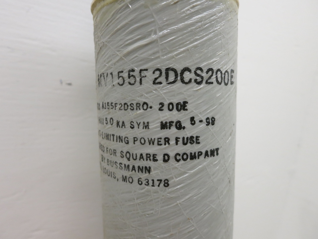 Square D MV155F2DCS200E 15.5 kV Power Fuse Current Limiting 200E Amp 200A (DW5790-4)