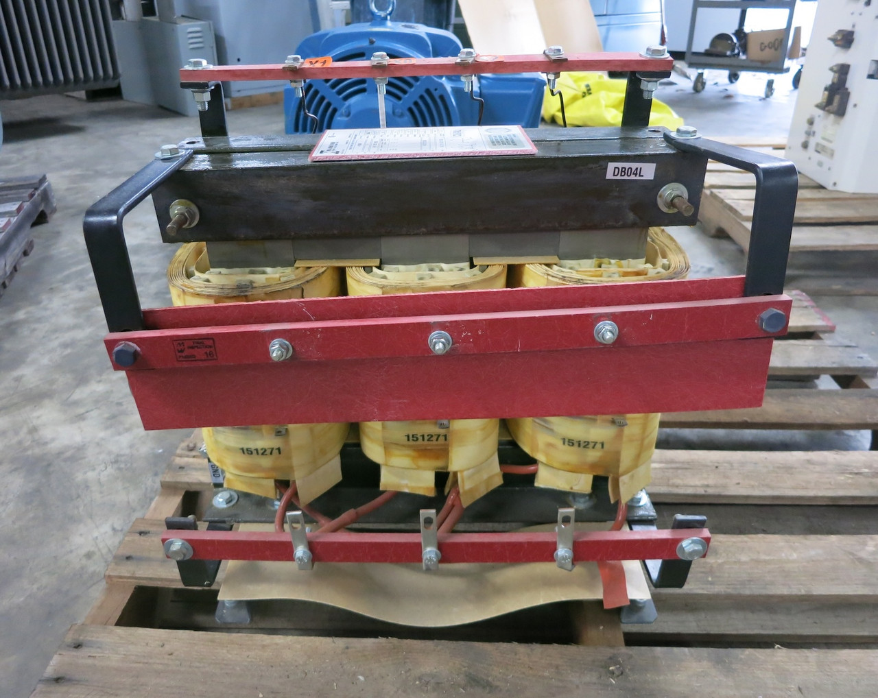 Hammond 15 kVA 4160 Delta to 460Y/266 V 3PH Transformer 151271 4160V (DW5796-2)