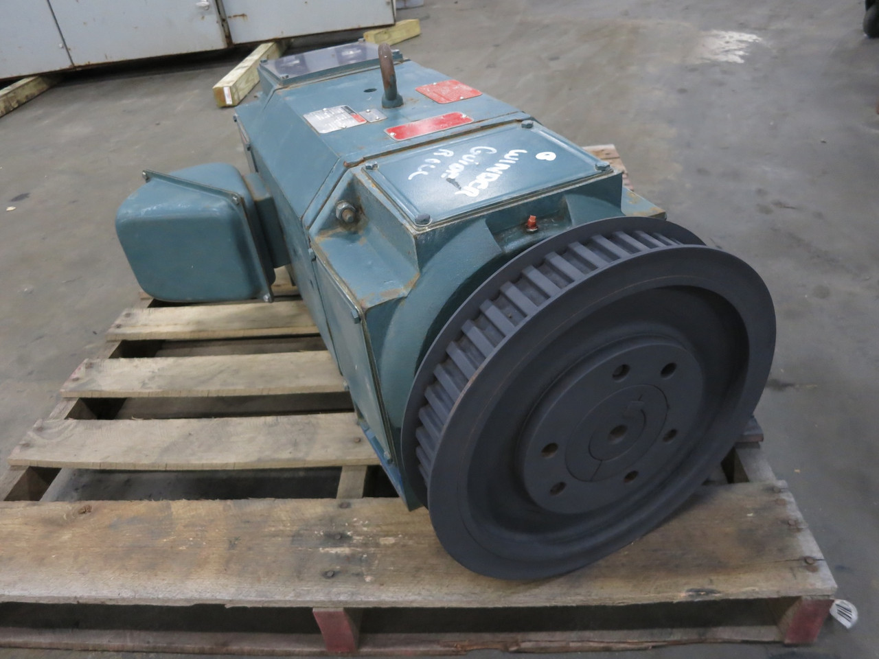 Reliance Electric LC2812ATZ 10 HP DC Motor 1750/2300 RPM III 500 VDC TENV 500V (DW5798-1)