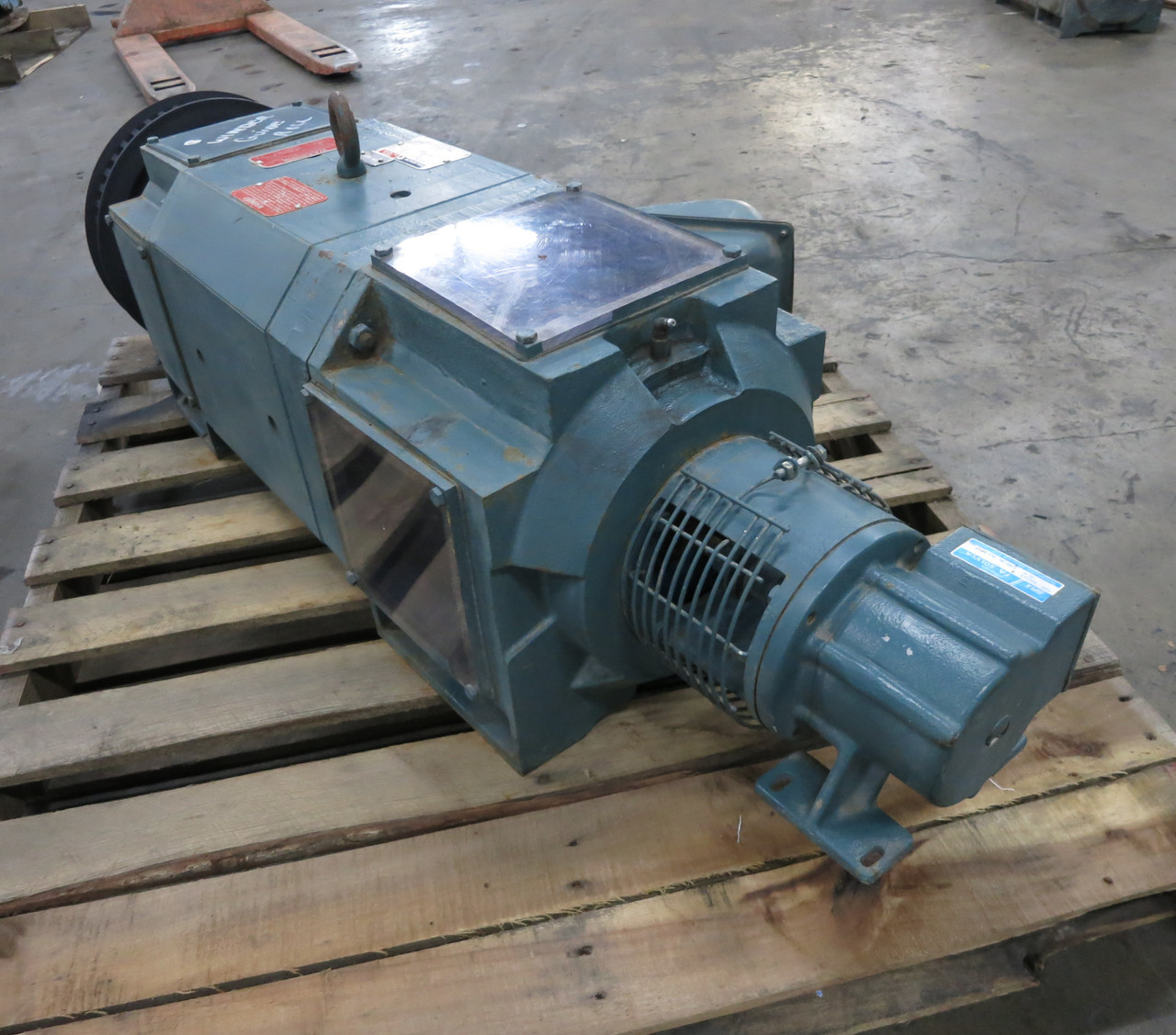 Reliance Electric LC2812ATZ 10 HP DC Motor 1750/2300 RPM III 500 VDC TENV 500V (DW5798-1)