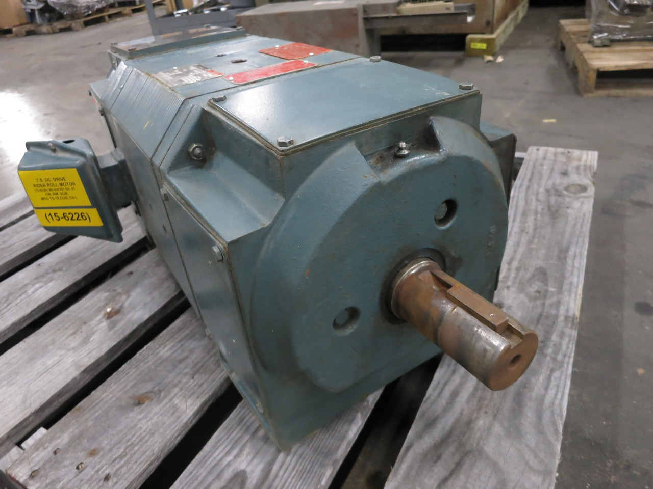 Reliance Electric LC2512ATZ 7.5 HP DC Motor 1750/1950 RPM III 500 VDC TENV 500V (DW5797-3)