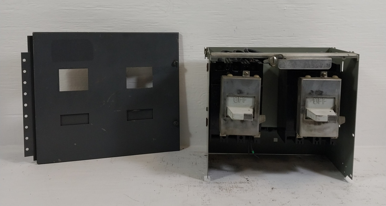 Image of Westinghouse Type W 30/15 Amp 12" Breaker Type Dual Feeder MCC Bucket 30A/15A